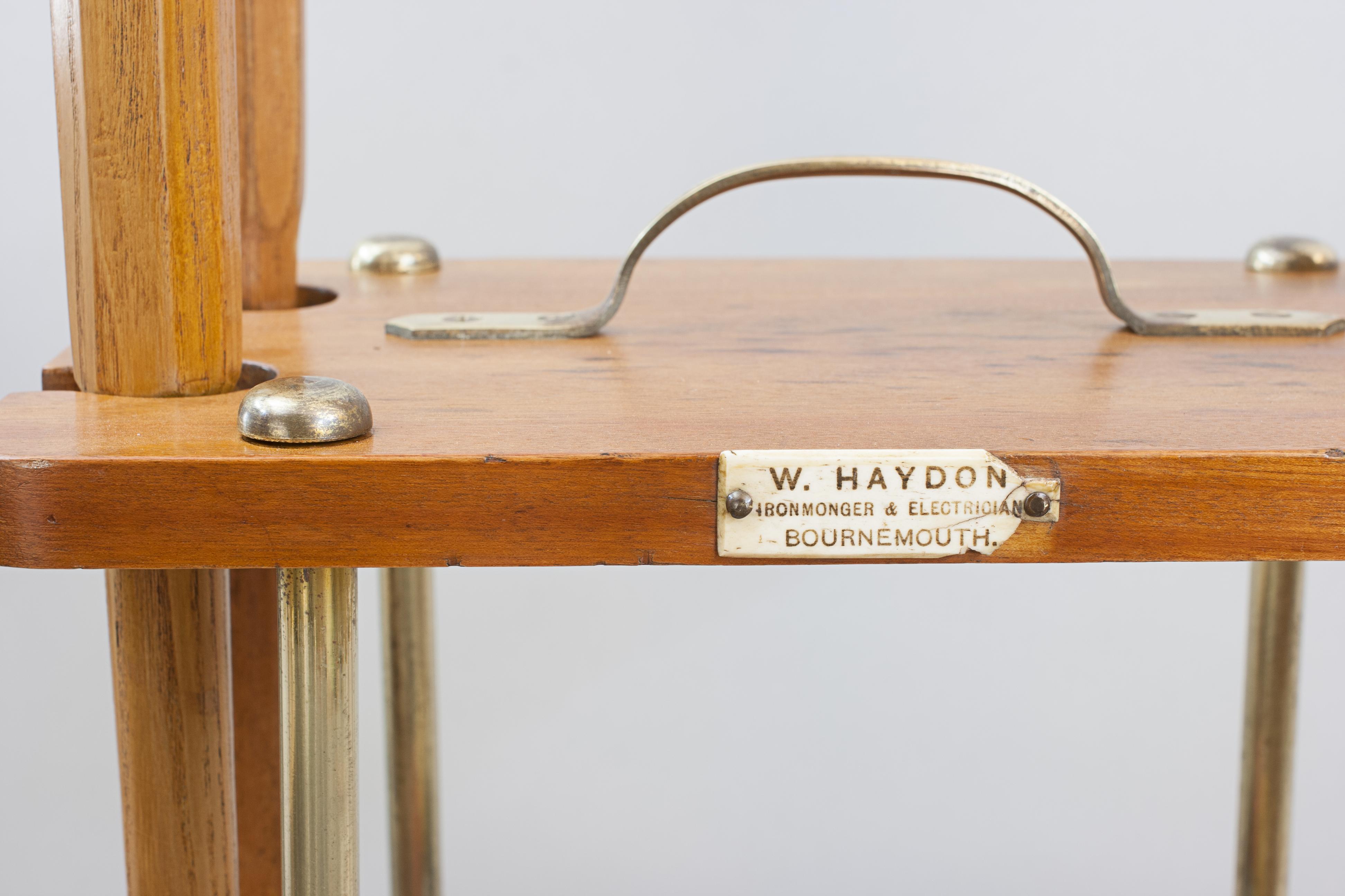 Juego de croquet vintage sobre soporte Fines del siglo XIX en venta