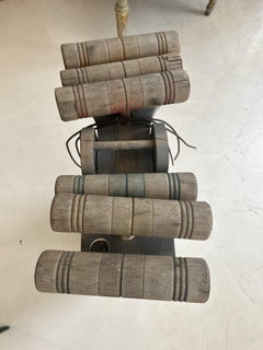 Vintage Croquet Set with Stand