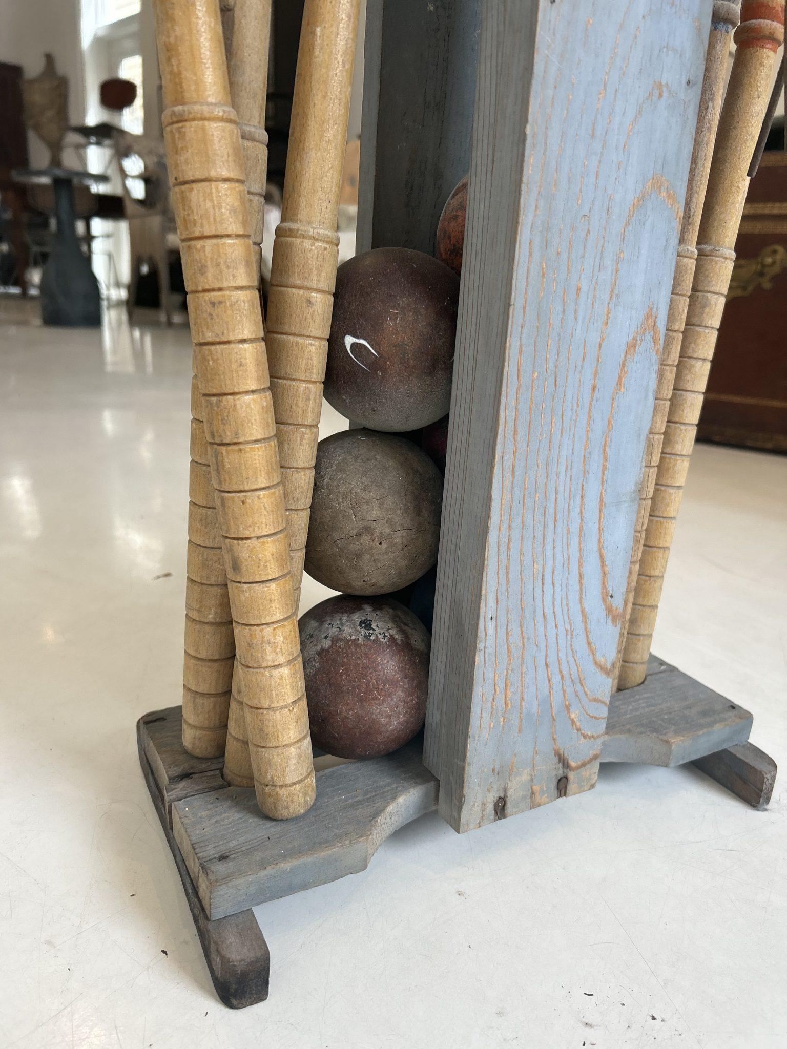 croquet set vintage