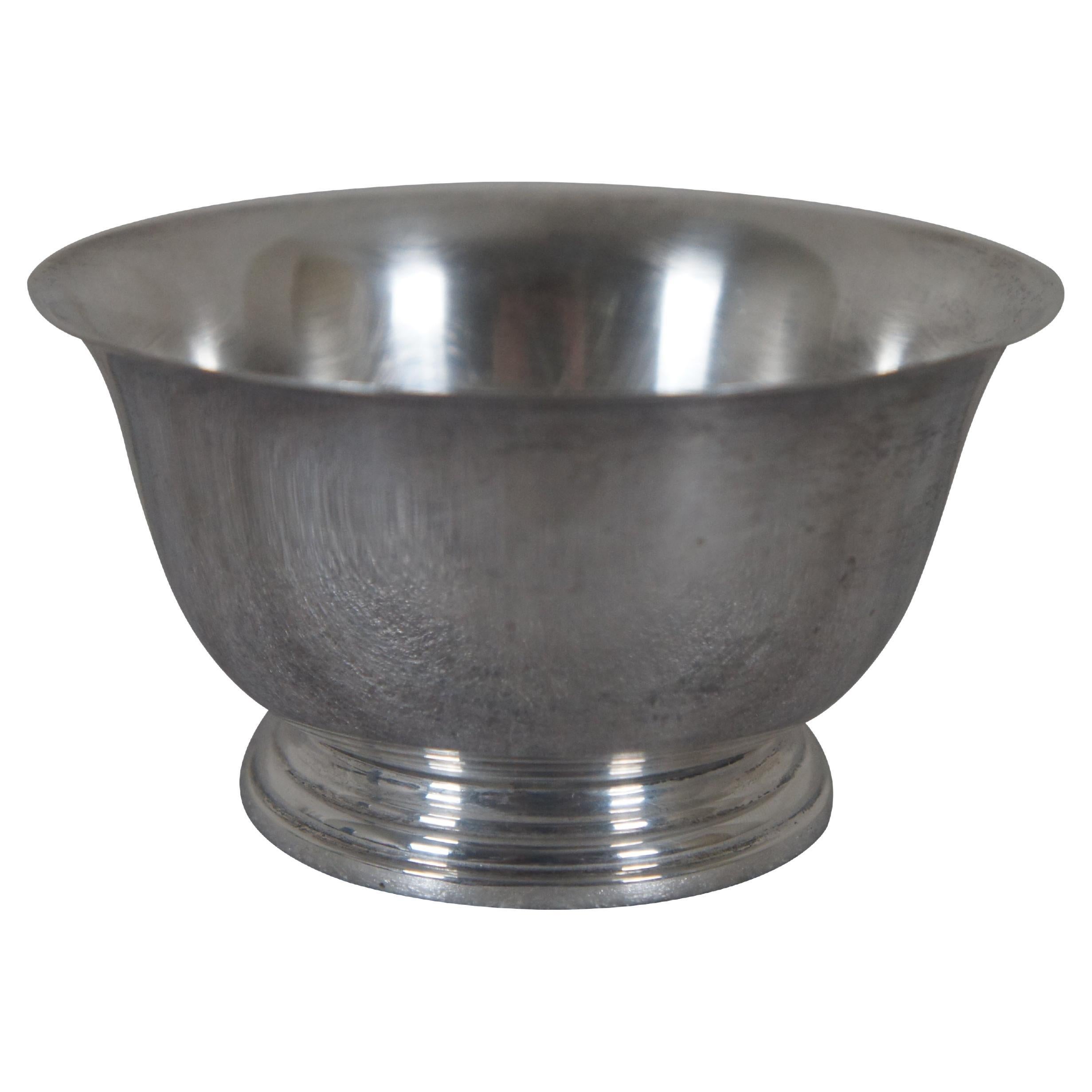 Vintage Manchester Sterling Silver 873 Paul Revere Bowl Dish 114g 4.5"