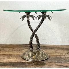 Vintage Crossed Palm Cake Stand