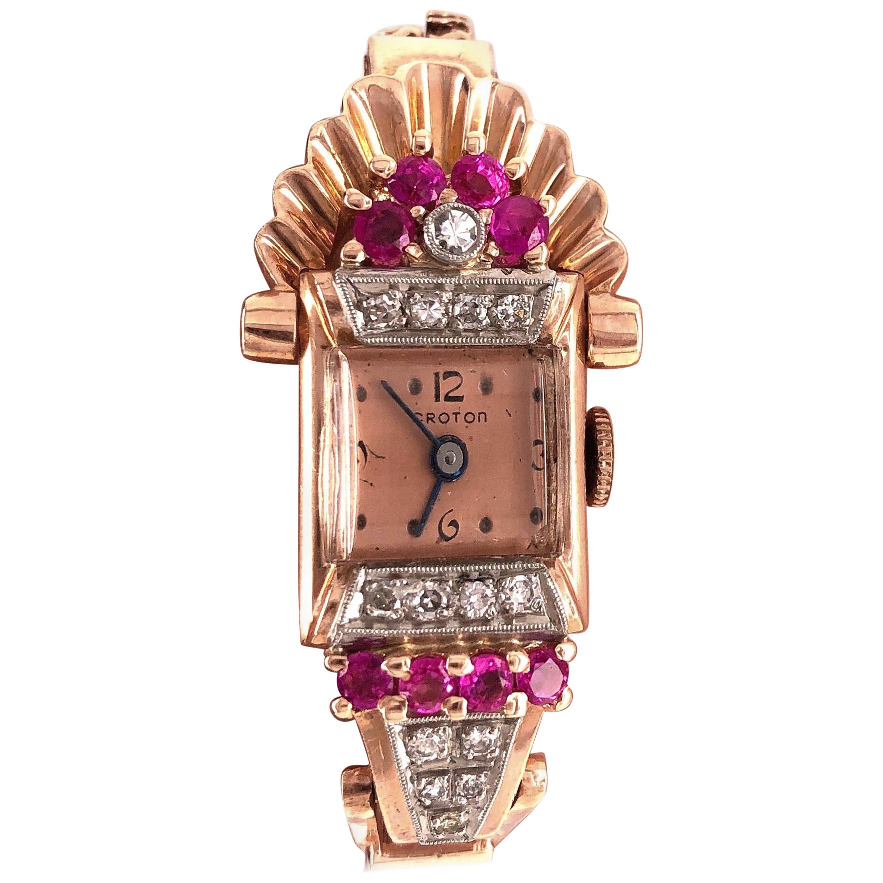 Ladies 14 Karat Watch 9 Total Diamonds 0.18 TDW. 17 Jewel

Switzerland, famous for a people of impeccable nature, from whom the most precise instruments of time measurement are generated and situated in a region that is married to the greatest