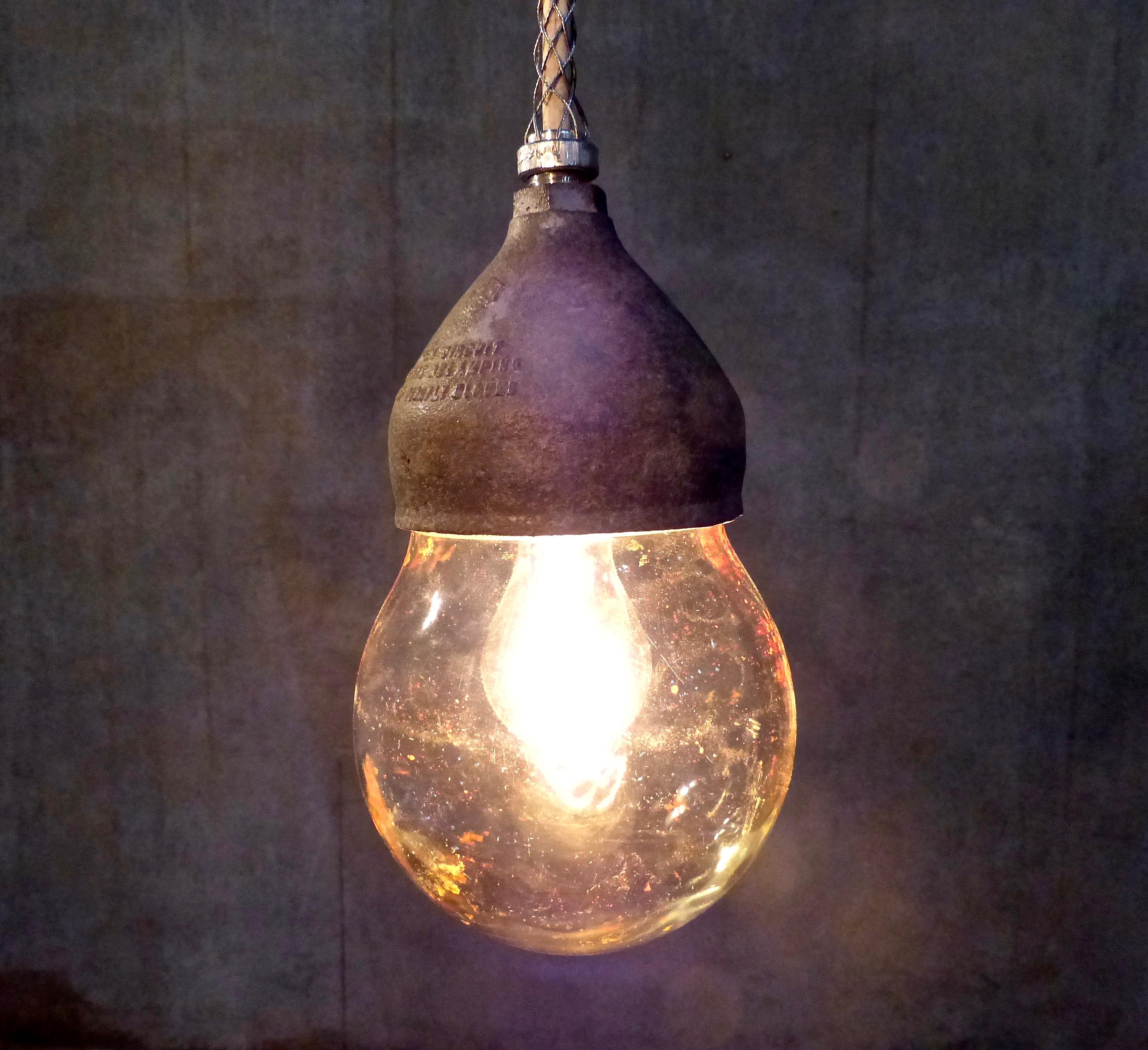 American Vintage Crouse Hinds Industrial Pendant Lights