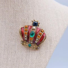 Vintage Crown Pin 1960s