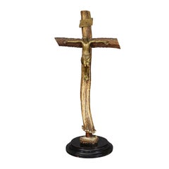 Vintage Crucifix made of Deer Antlers