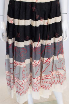Vintage Cruise Cotton Skirt