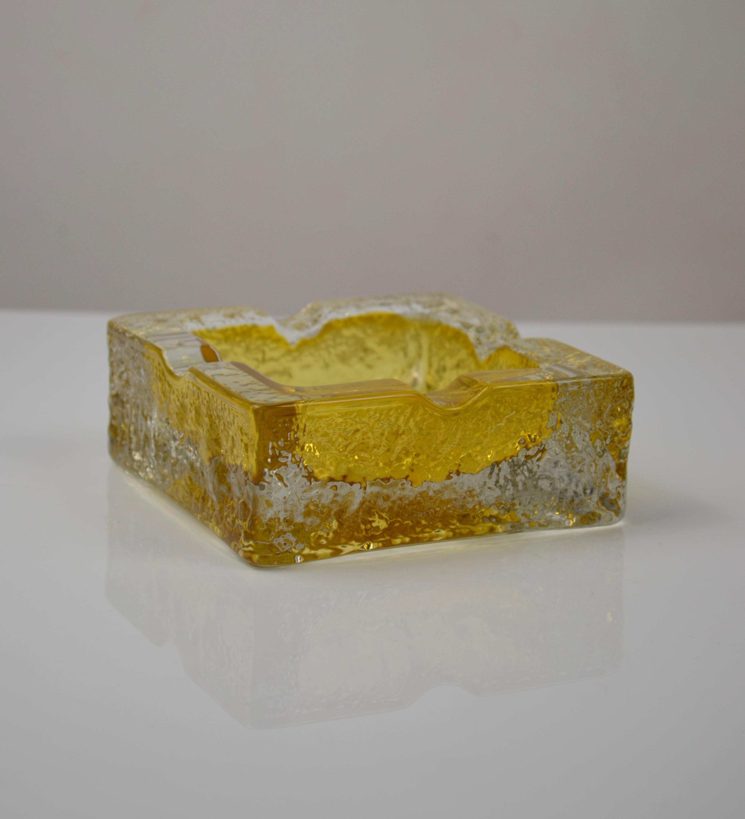 Vintage Crystal Aschenbecher von Walther Kristallglas, Deutschland, 1970er Jahre im Angebot 8