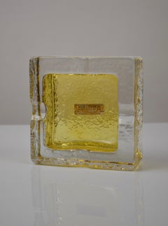 Vintage Crystal Ashtray by Walther Kristallglas, Germany, 1970s