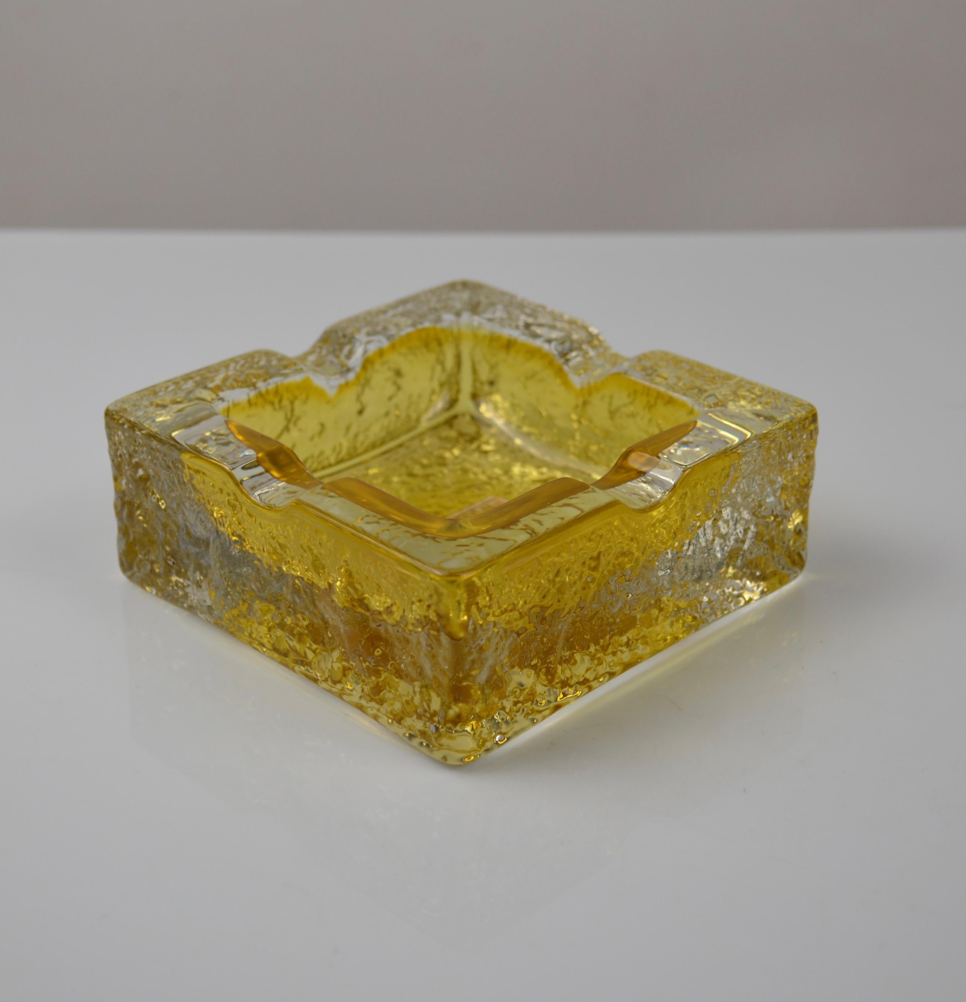 Vintage Crystal Aschenbecher von Walther Kristallglas, Deutschland, 1970er Jahre im Angebot 4