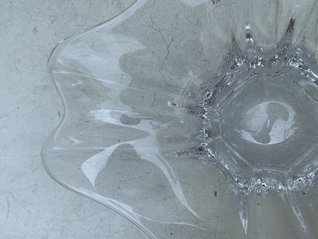 Kristallschale aus Kristall von Art Vannes, Frankreich im Angebot 1