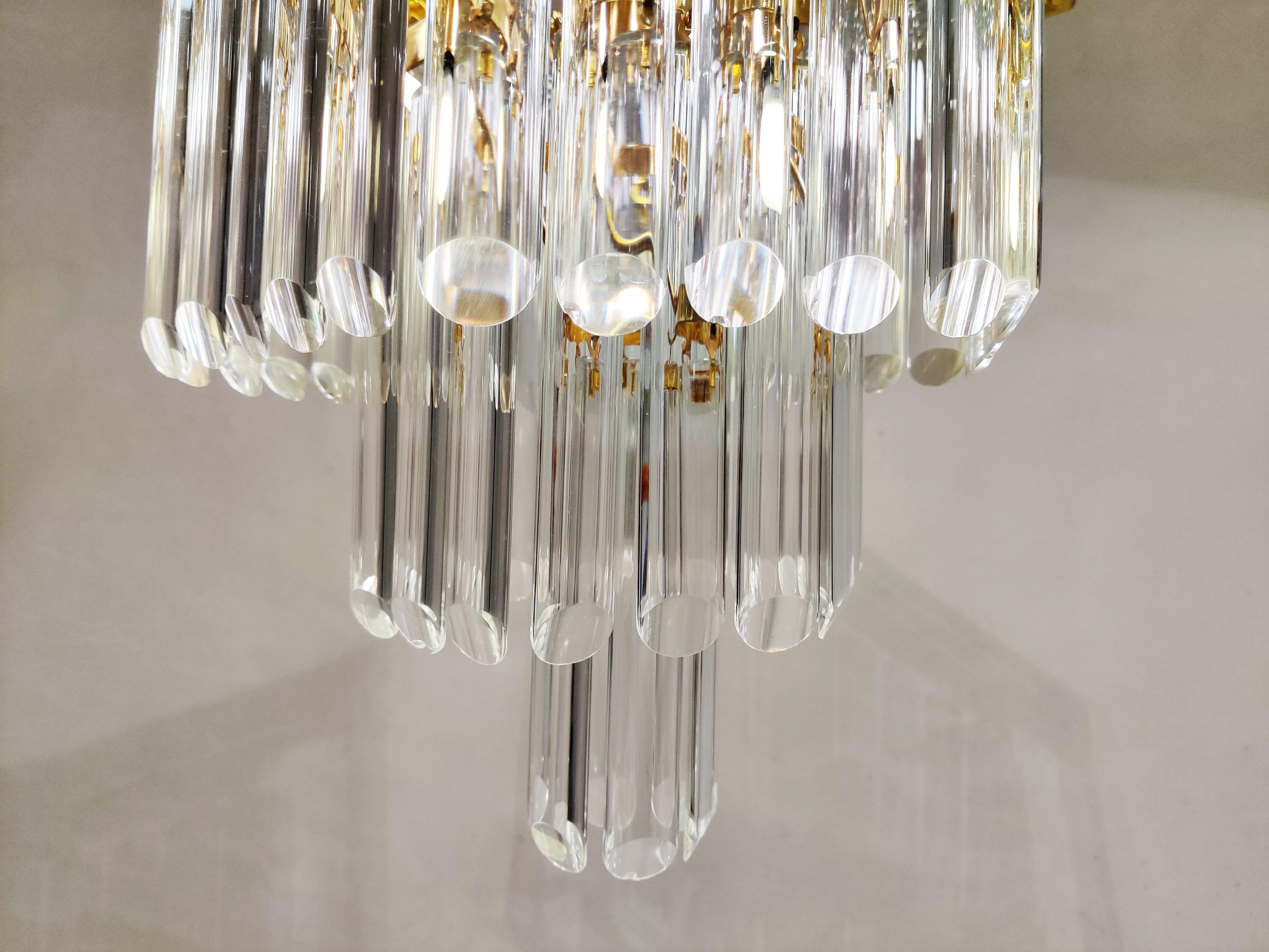 Vintage Crystal Chandelier by Bakalowits & Sohne, 1980s 3