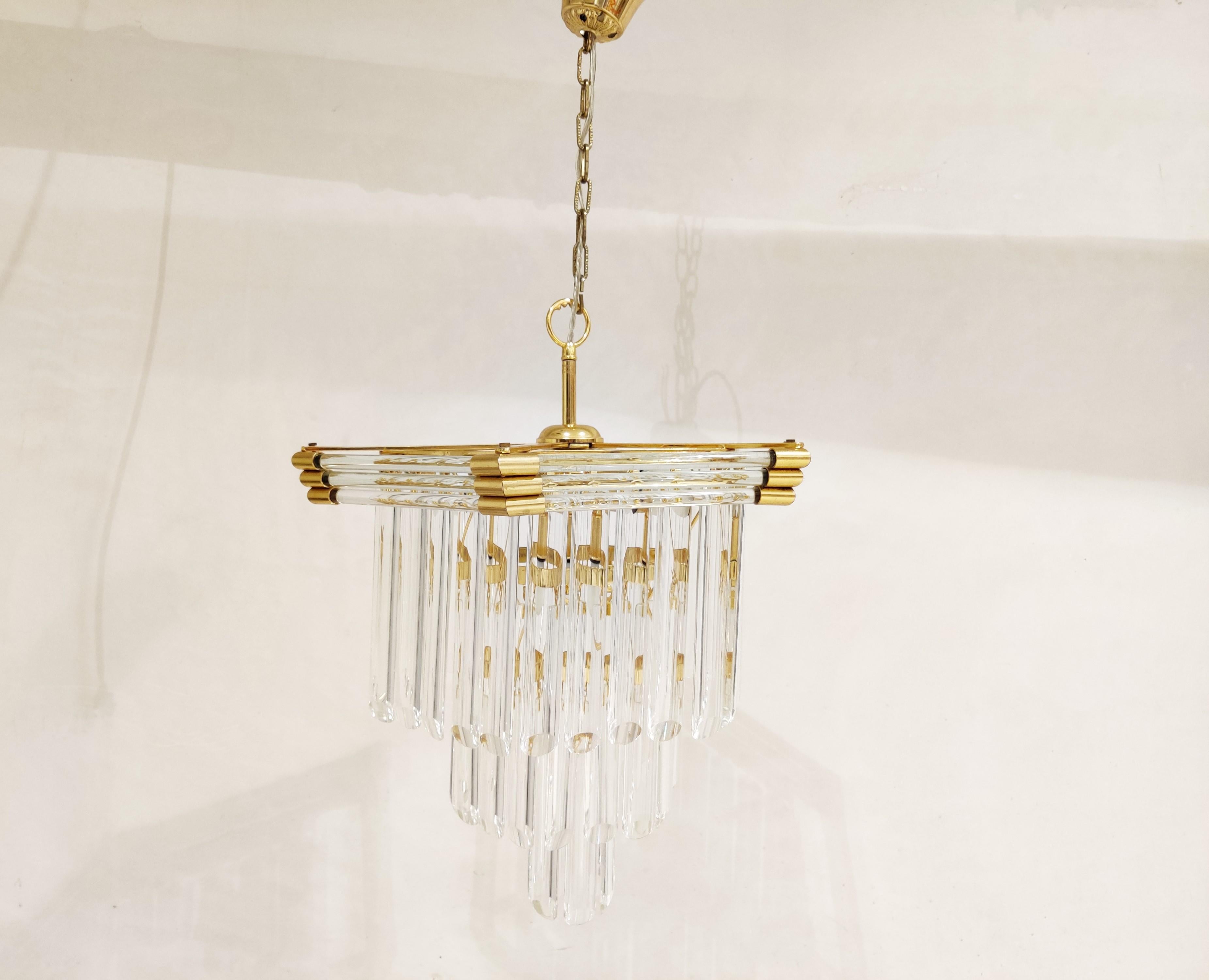 Late 20th Century Vintage Crystal Chandelier by Bakalowits & Sohne, 1980s