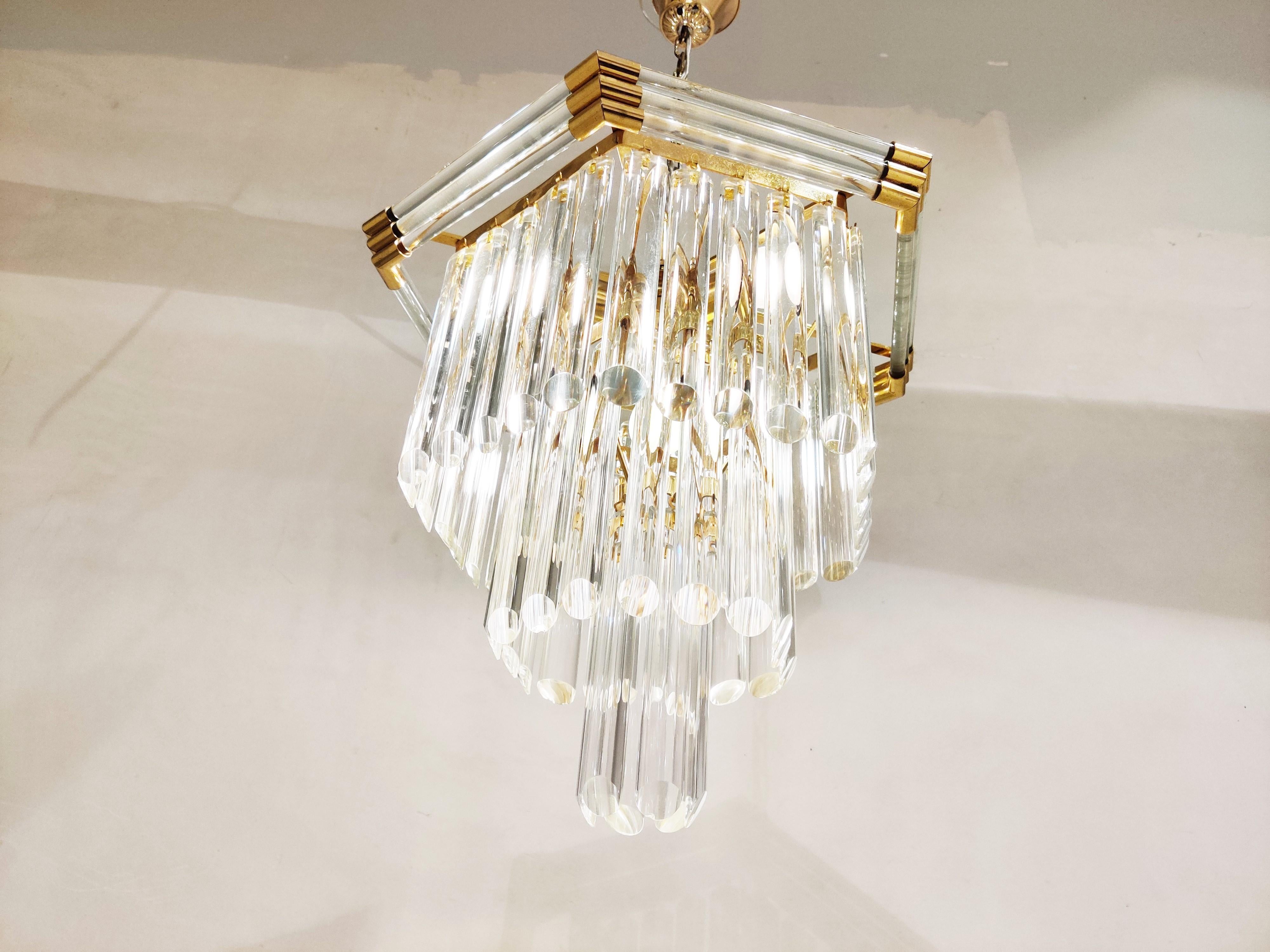 Vintage Crystal Chandelier by Bakalowits & Sohne, 1980s 1