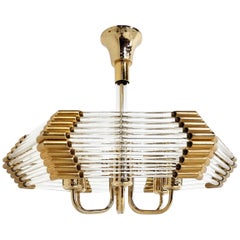 Vintage Crystal Chandelier by Bakalowits & Sohne, 1980's