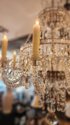 Vintage Crystal Chandelier