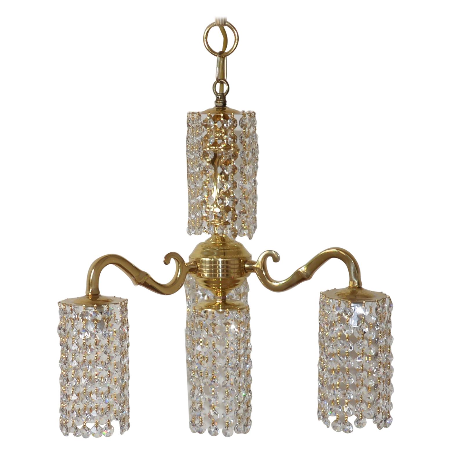 Vintage Crystal Chandelier