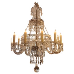 Vintage Crystal Chandelier