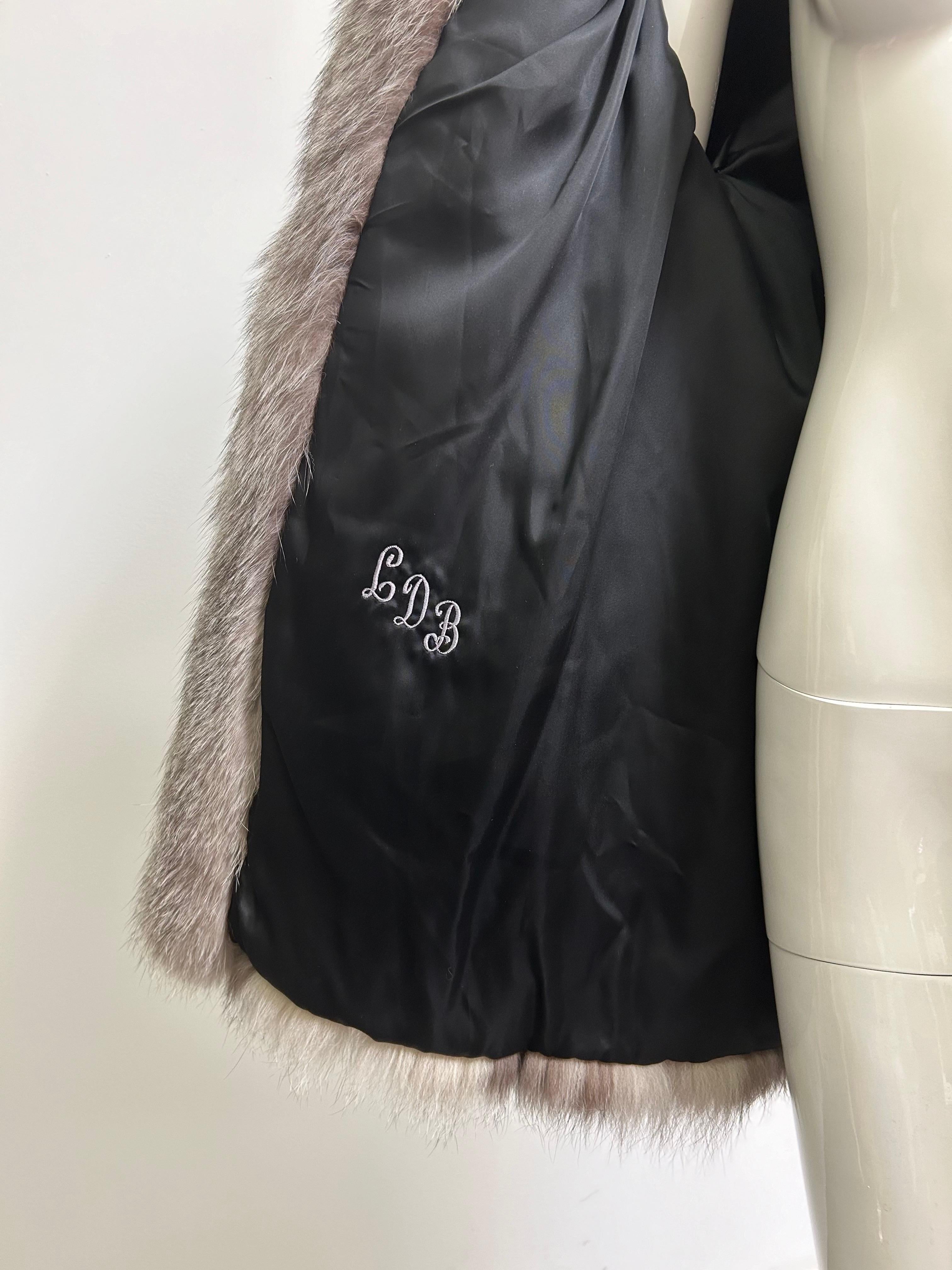 Vintage Crystal Fox Fur Coat/ Jacket 7