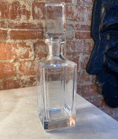 Vintage Crystal Italian Bottle Made in Italy 1950s