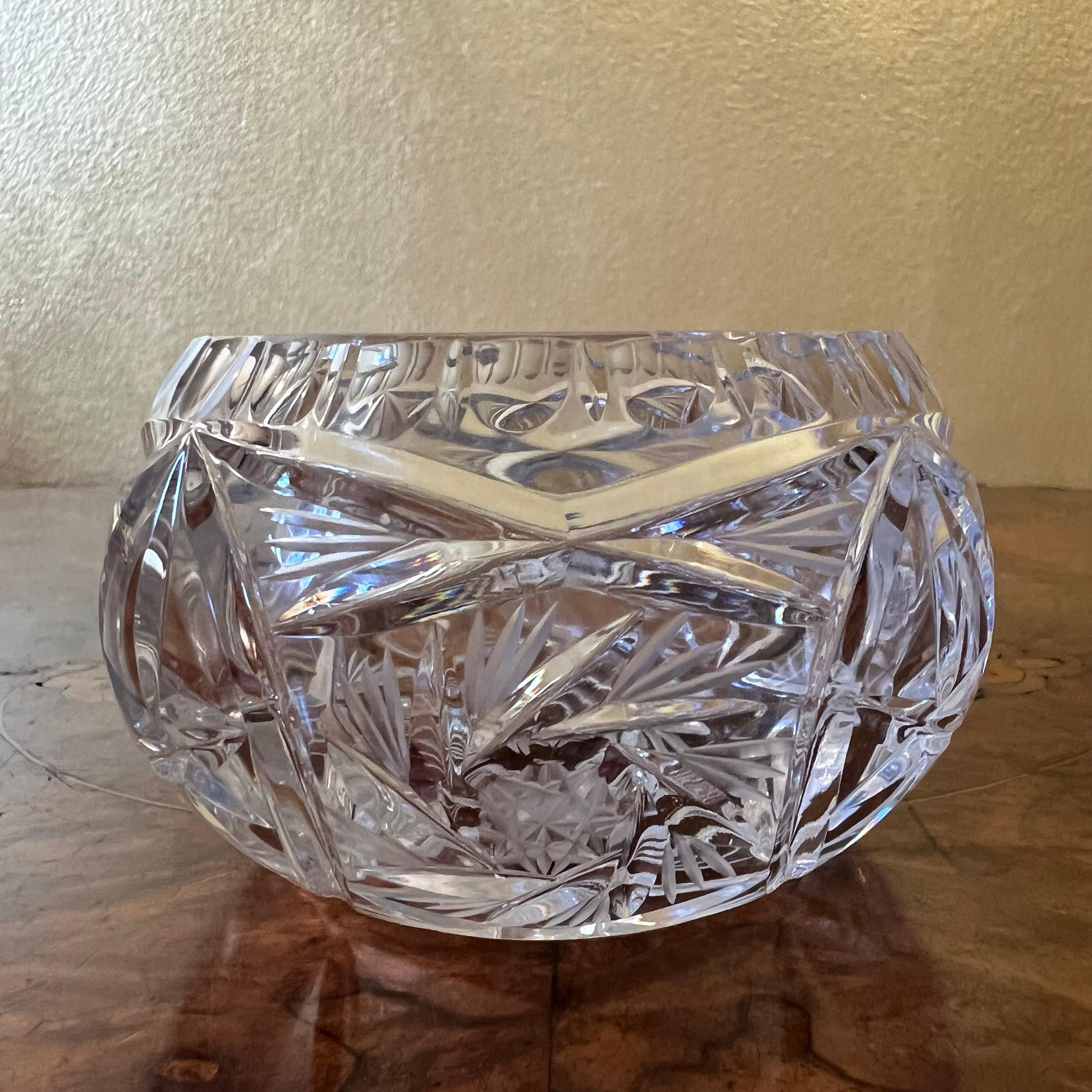 Juego de Azucarero y Jarra de Leche con Molinete de Cristal Vintage en venta 2