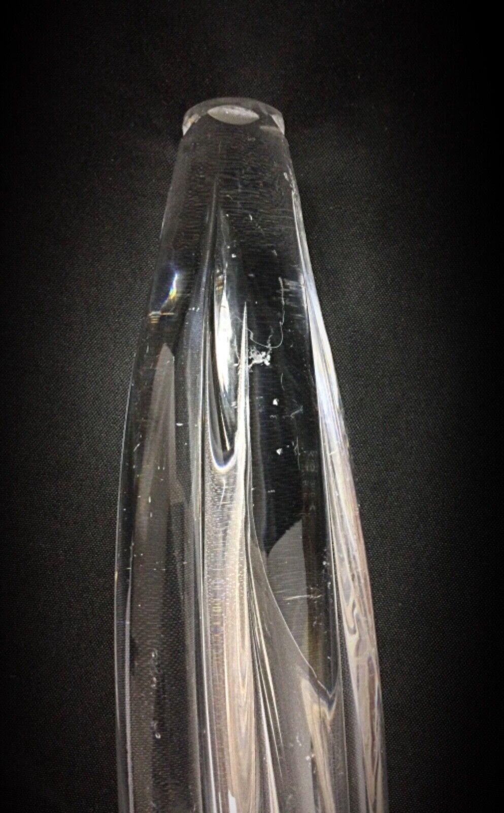 French Vintage Crystal Sculpture 