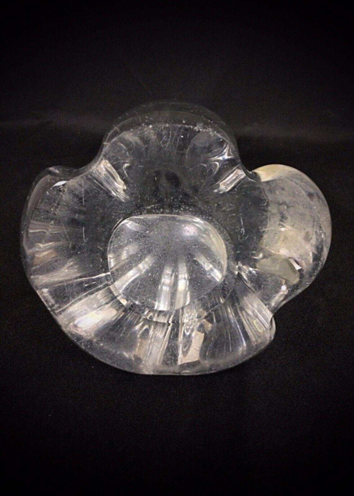 Vintage Crystal Sculpture 