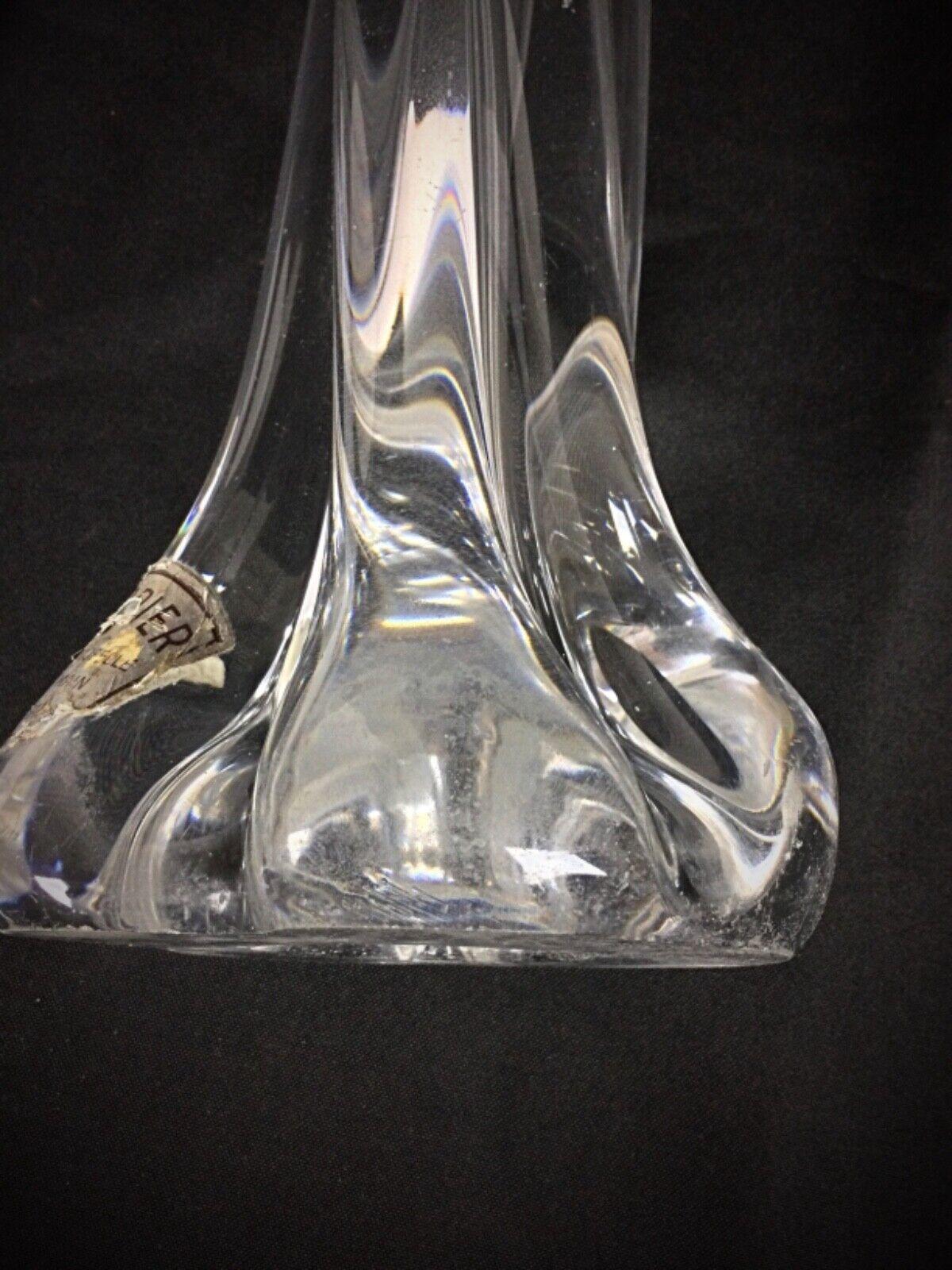 20th Century Vintage Crystal Sculpture 