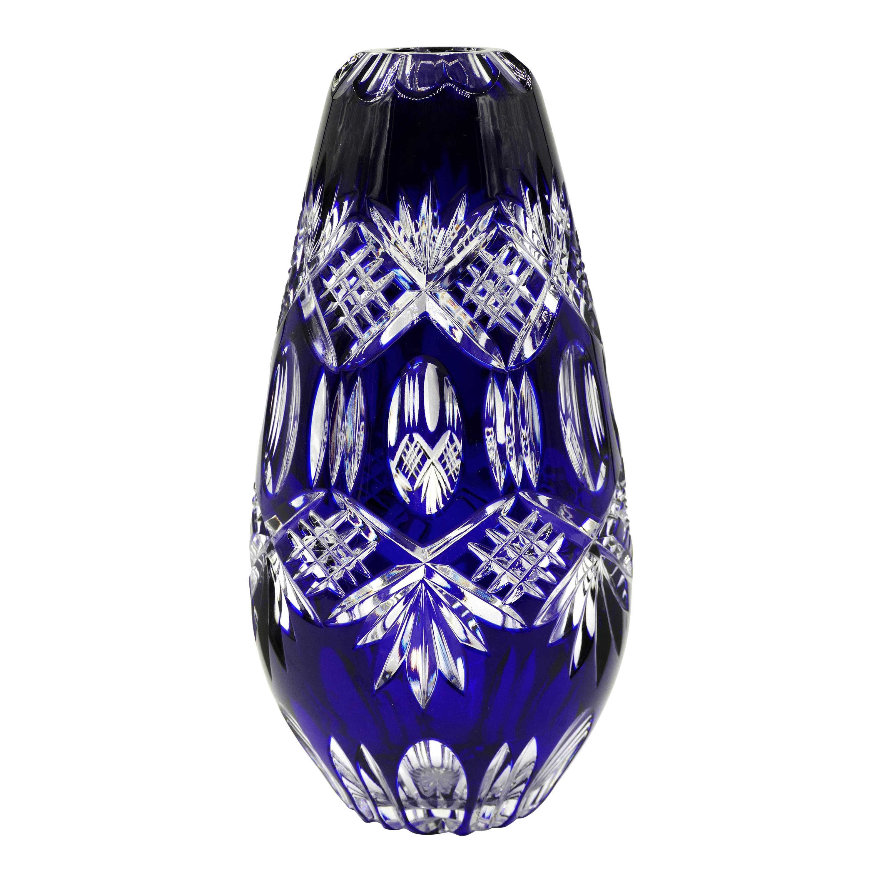 Set of Three MidCentury Scandinavian Glass Vases, 1950s1960s at 1stDibs