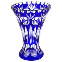 Vintage Crystal Vase, Germany, Late 20th Century