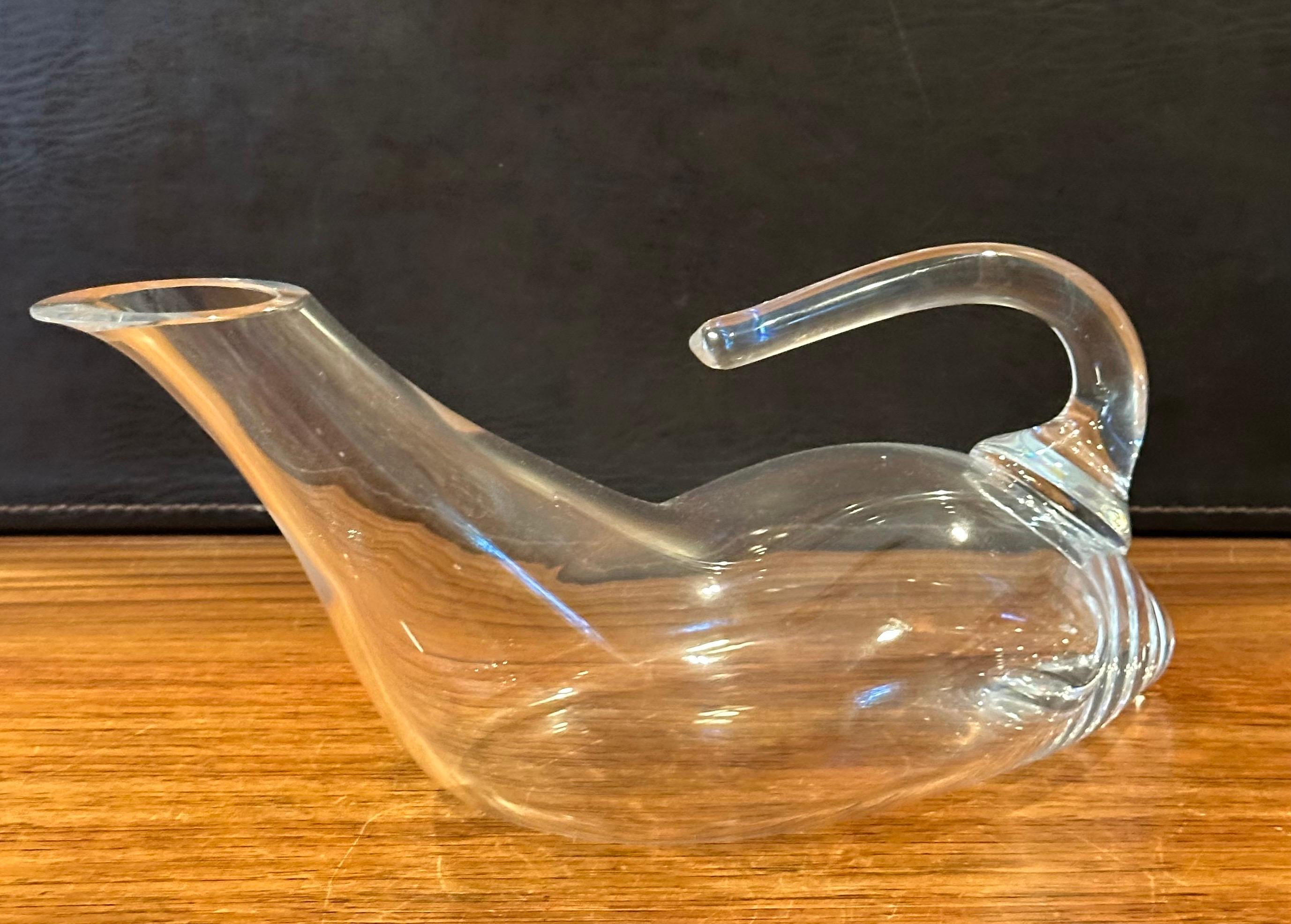 Vintage Kristall Weindekanter von Riedel im Angebot 6