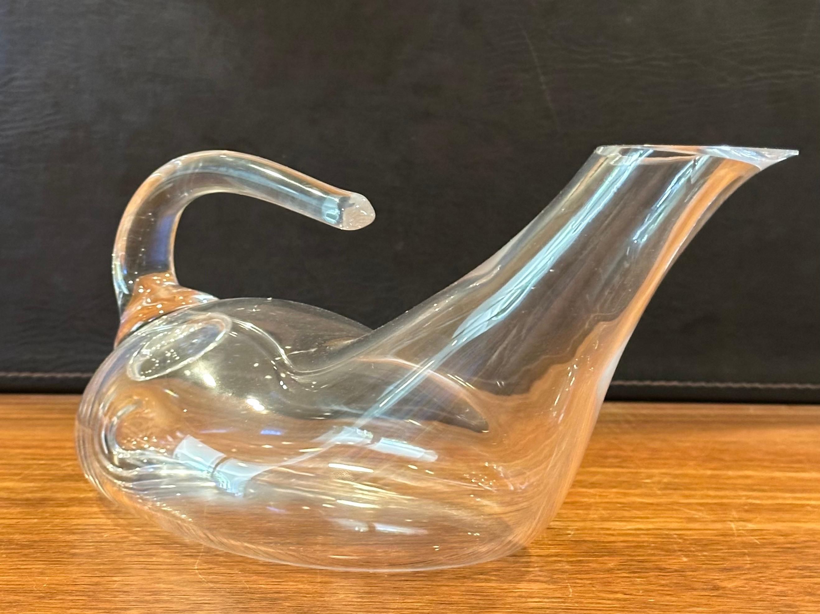 Vintage Kristall Weindekanter von Riedel (Österreichisch) im Angebot
