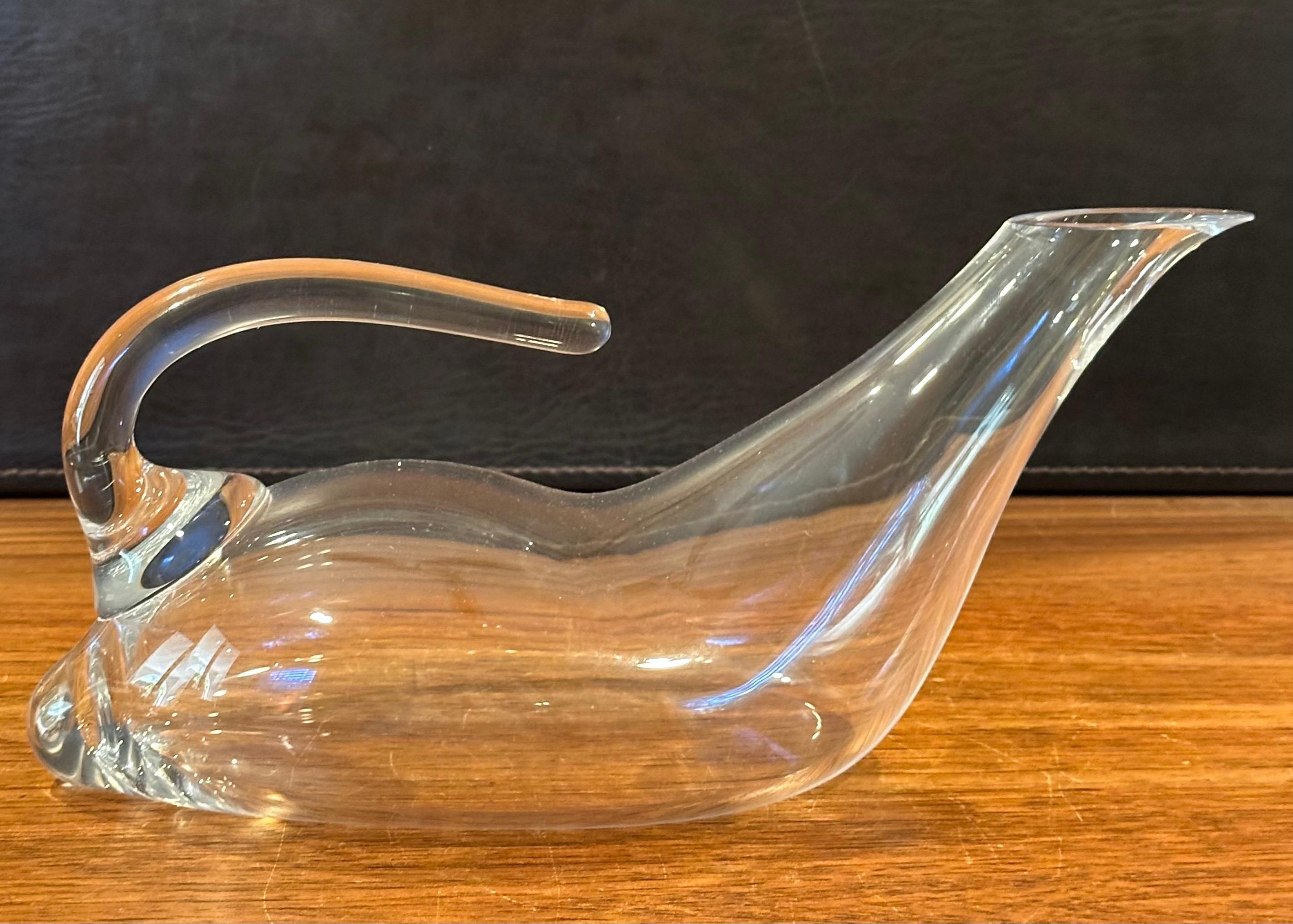 Vintage Kristall Weindekanter von Riedel im Zustand „Gut“ im Angebot in San Diego, CA