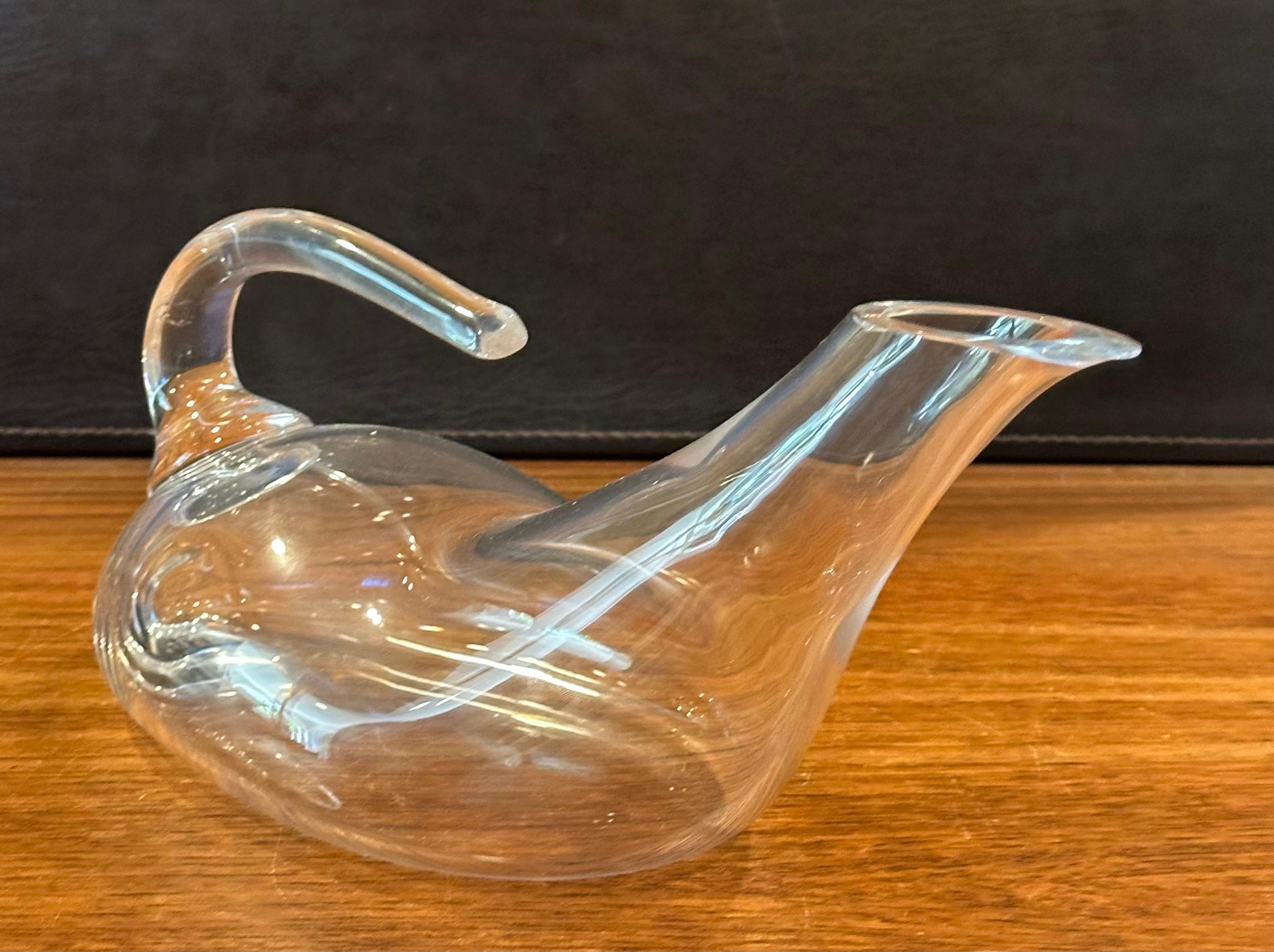 Vintage Kristall Weindekanter von Riedel (20. Jahrhundert) im Angebot