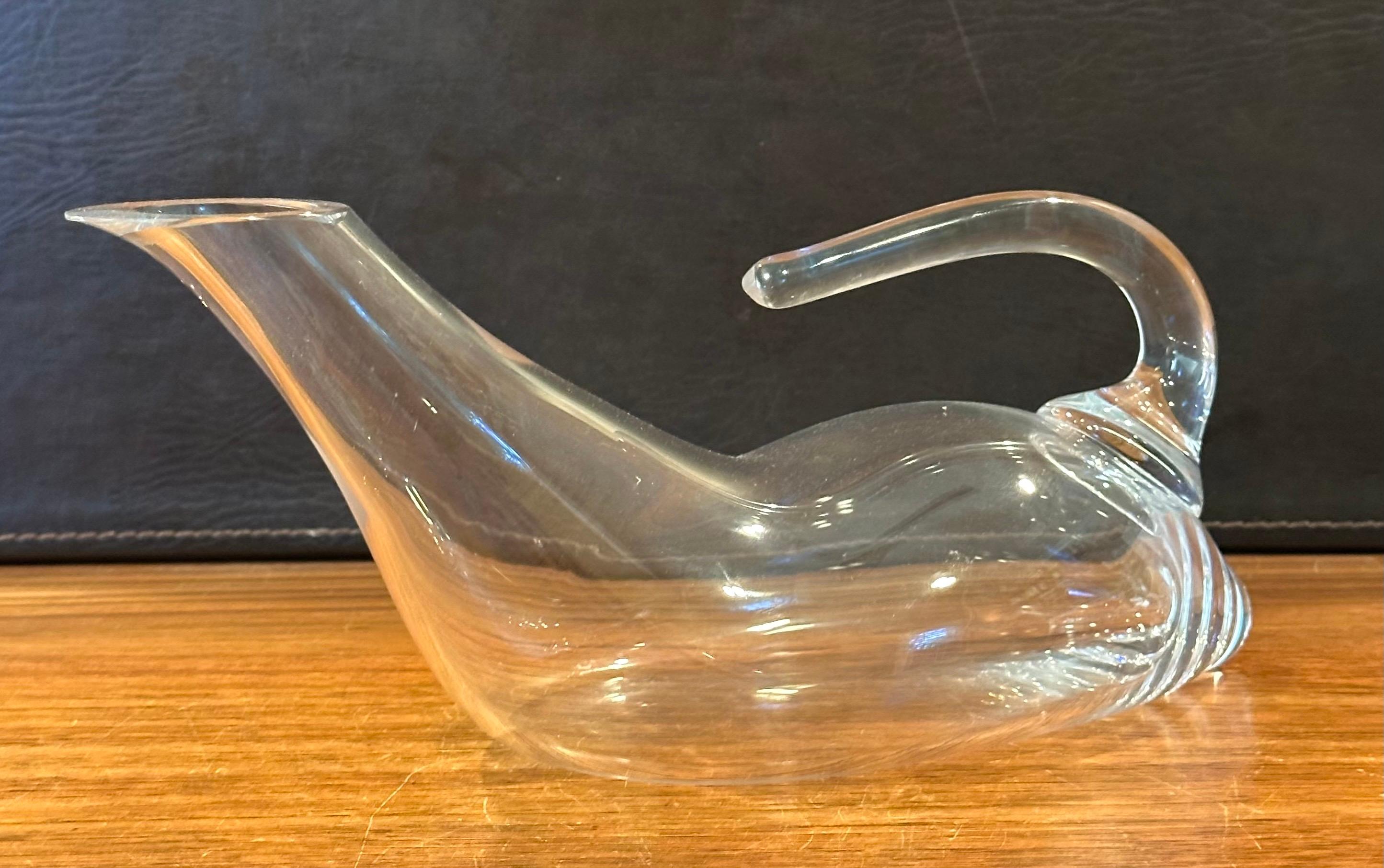 Vintage Kristall Weindekanter von Riedel im Angebot 1