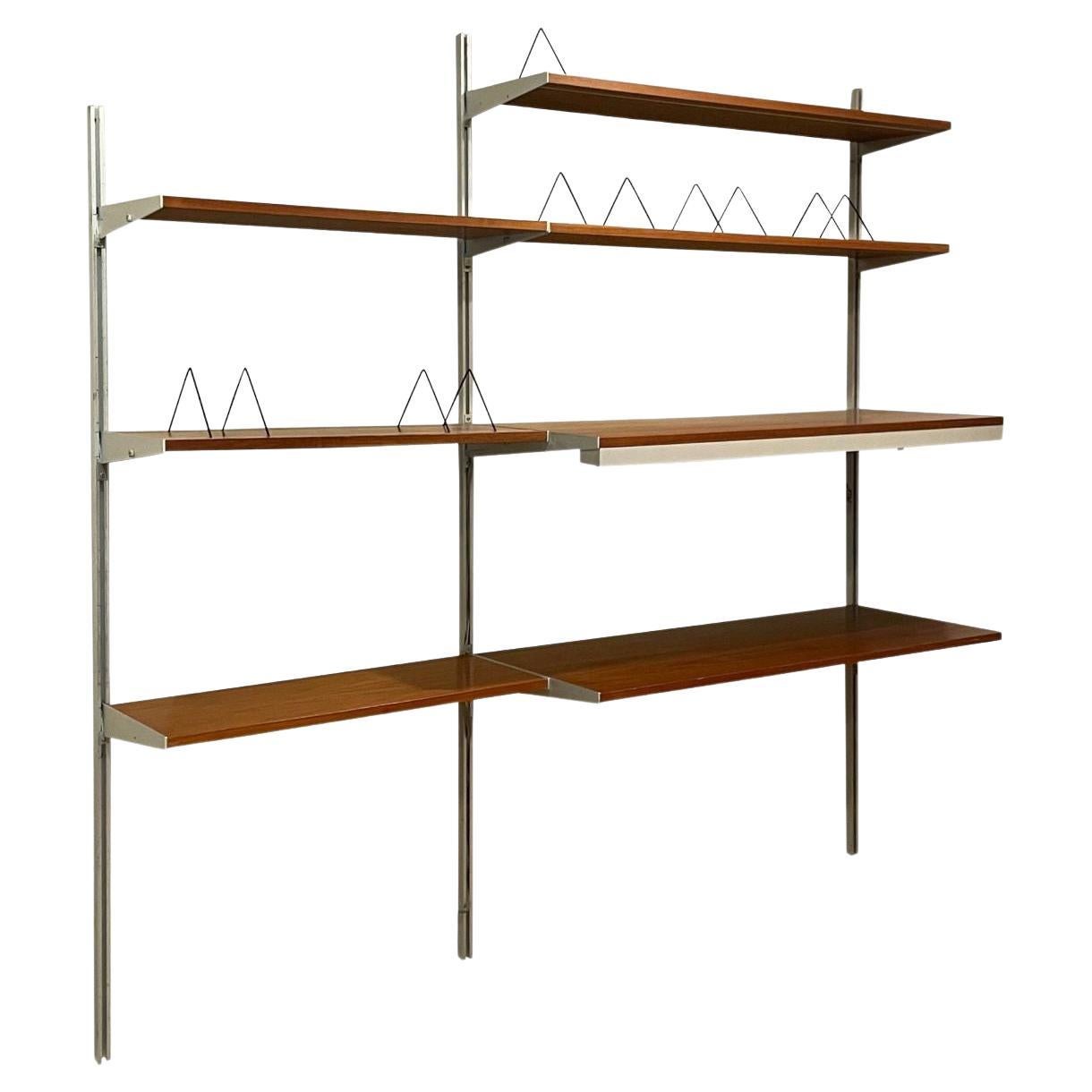 Vintage CSS Wall Mounted Shelving Unit by George Nelson for Herman Miller 1960s For Sale