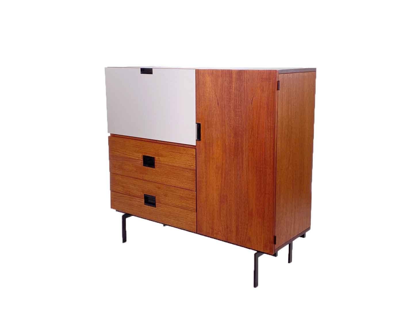 Mid-Century Modern Vintage Cu01 Japanese Series Cabinet by Cees Braakman for Pastoe, 1958 For Sale