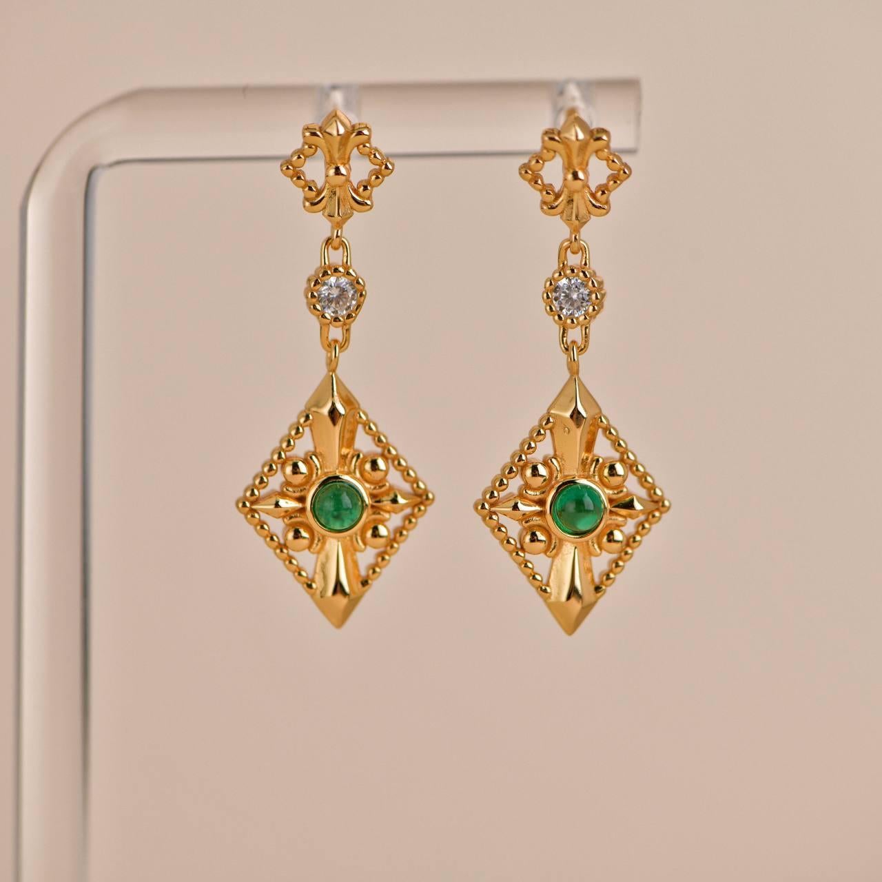 SKU: FT-0019
Material: 18K Gold Plate
Size: Approx. 32*12mm
