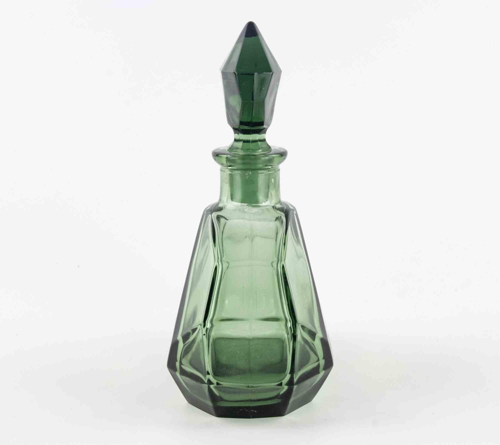 Kubistischer Art Deco Dekanter, 1930er Jahre (Französisch) im Angebot