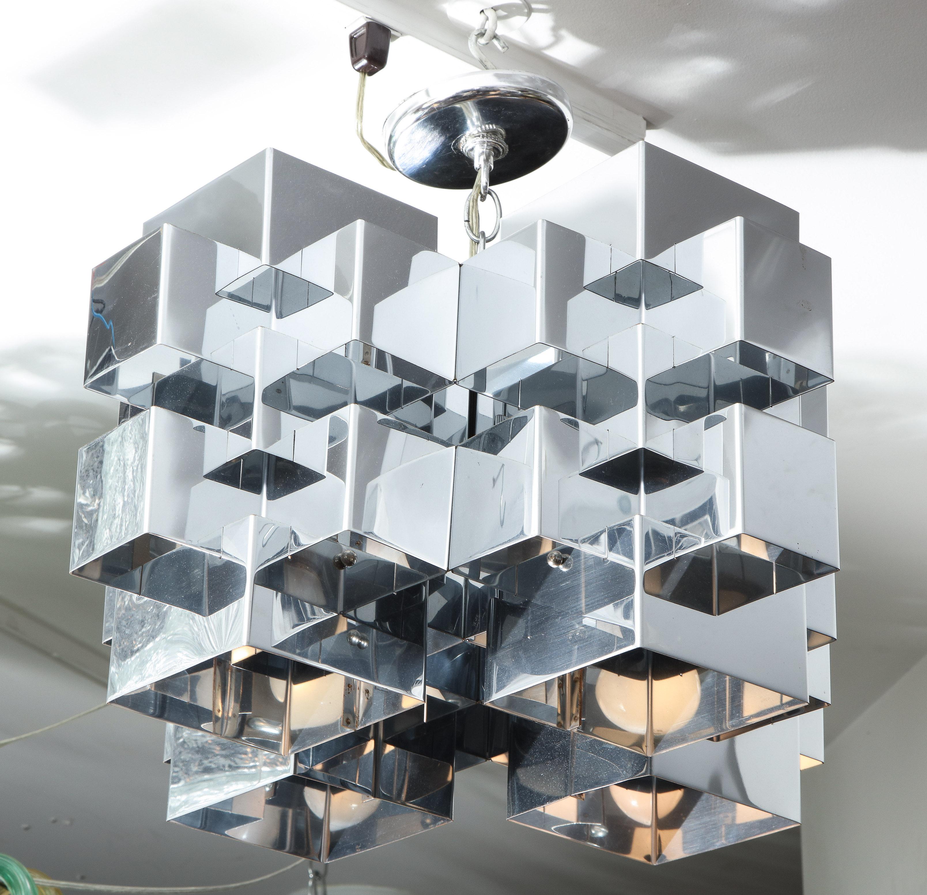 cubist chandelier