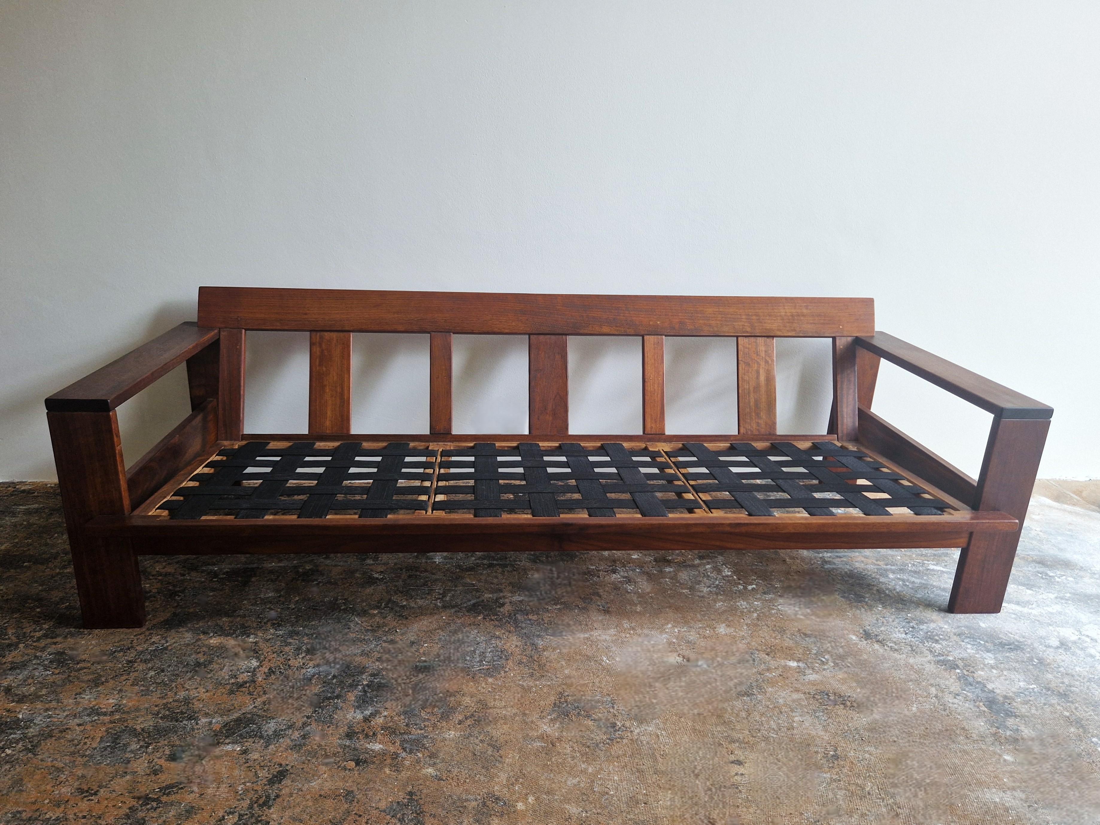 Sofa cubiste vintage à 3 places, années 1970 en vente 2