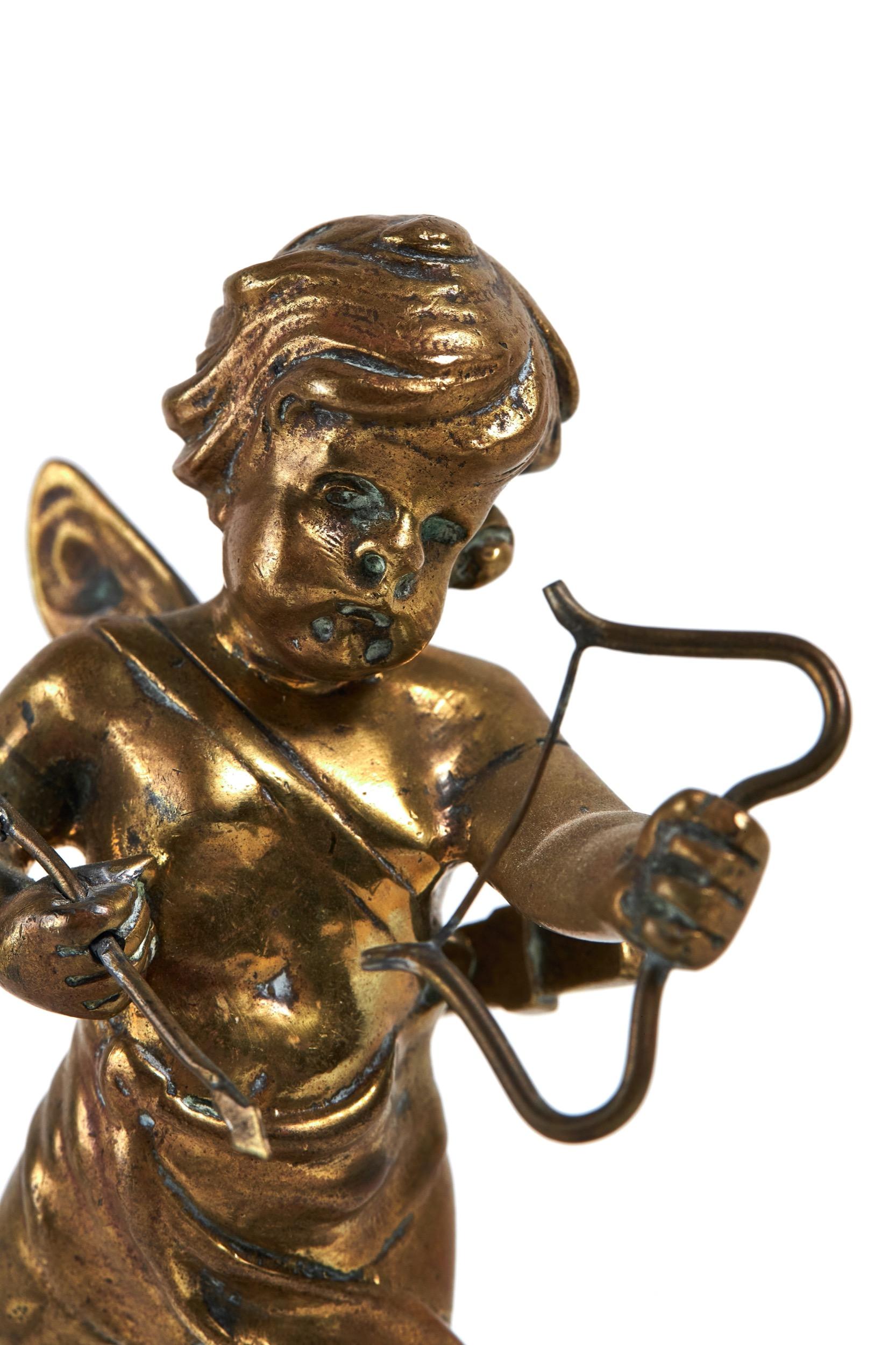 Mascotte dell'auto Cubitt d'epoca  di Cupido  da LE Jeune In condizioni buone in vendita a Dereham, GB