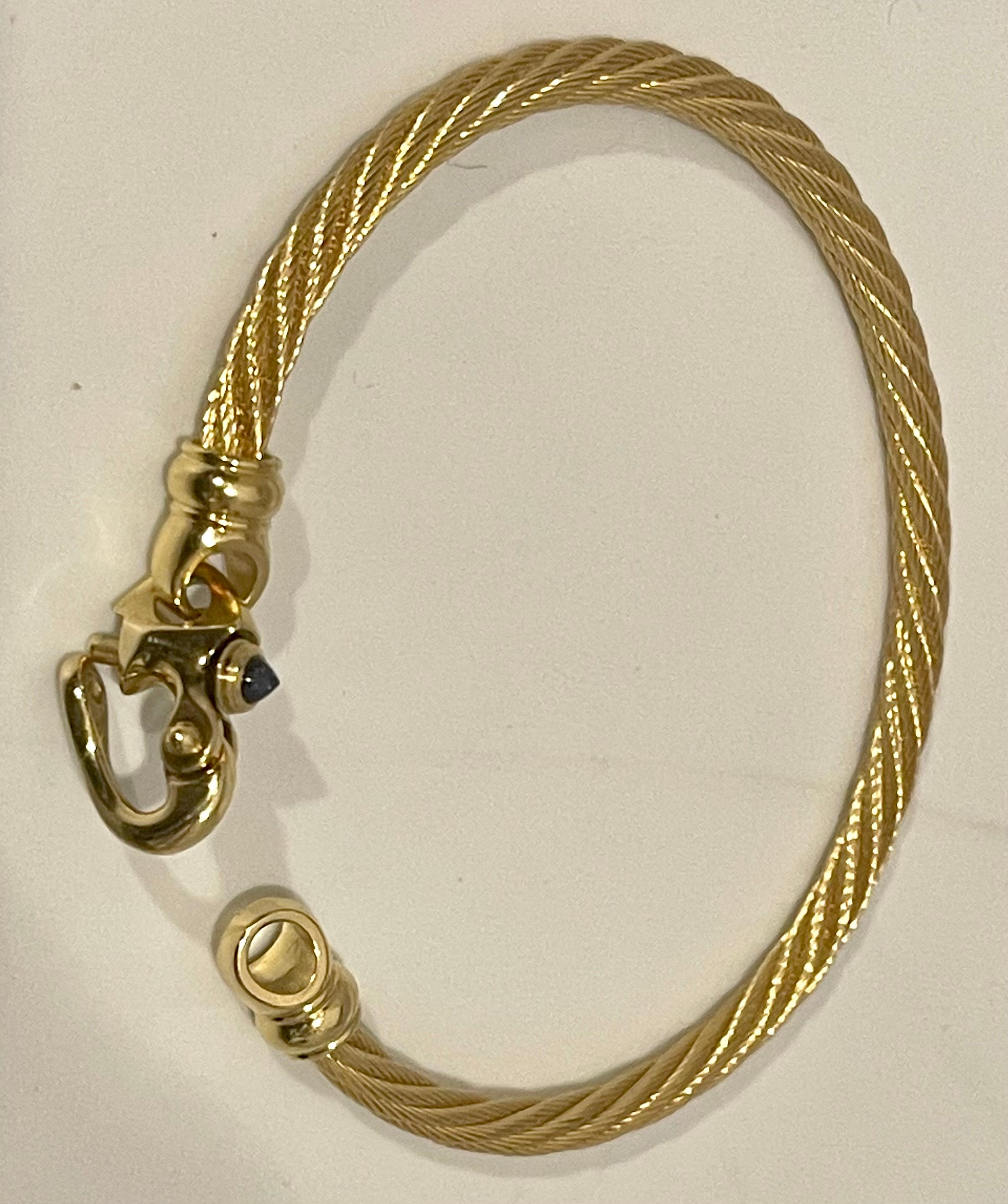 14 Karat Gelbgold Vintage Manschette Armreif Armband 30 Gramm 13