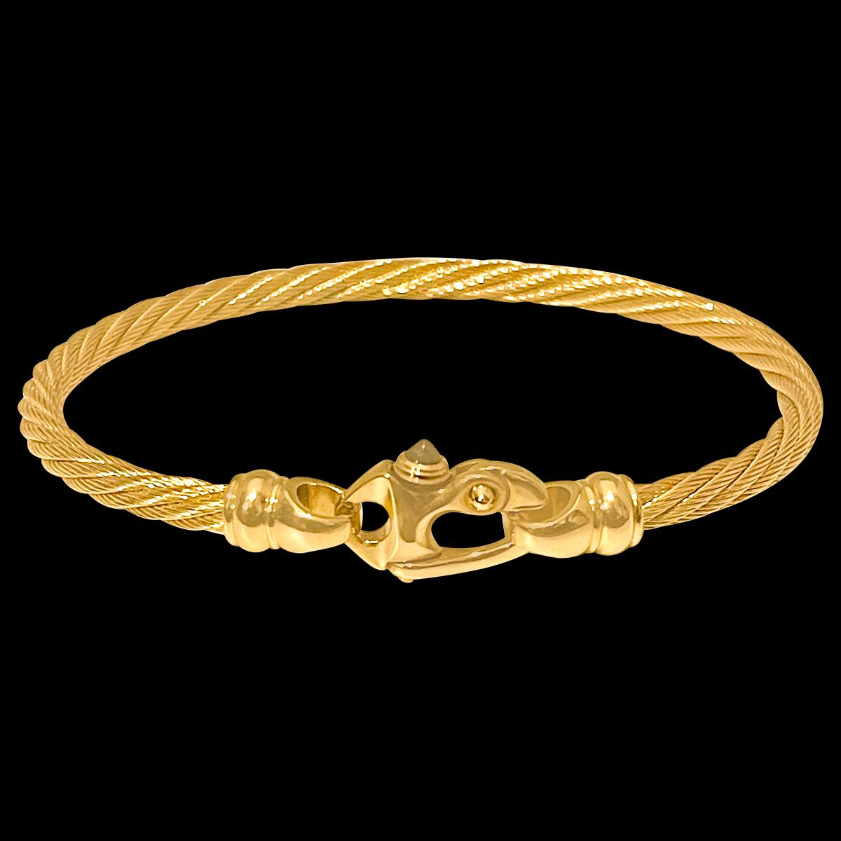 14 Karat Gelbgold Vintage Manschette Armreif Armband 30 Gramm Damen