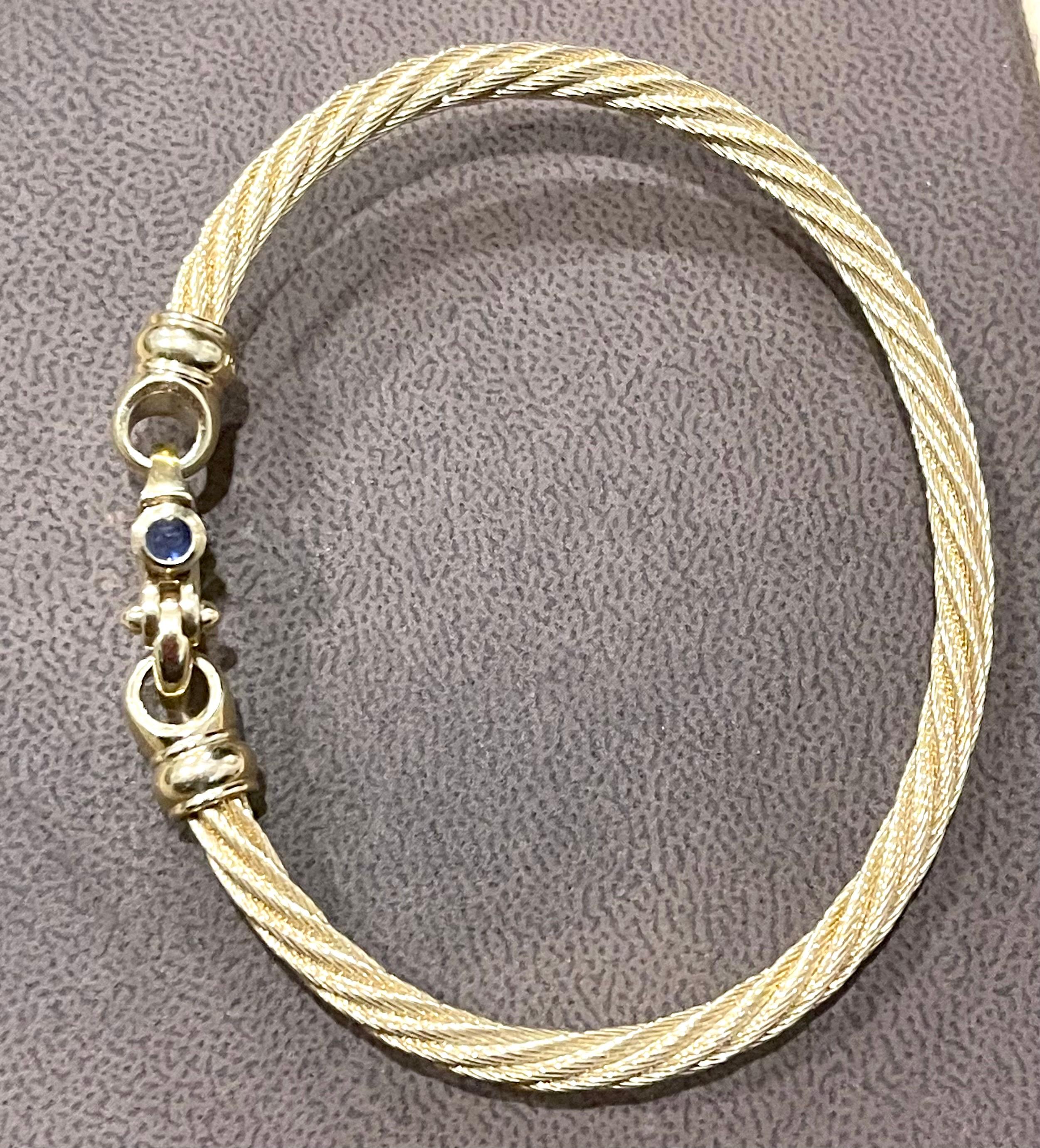 14 Karat Gelbgold Vintage Manschette Armreif Armband 30 Gramm 2