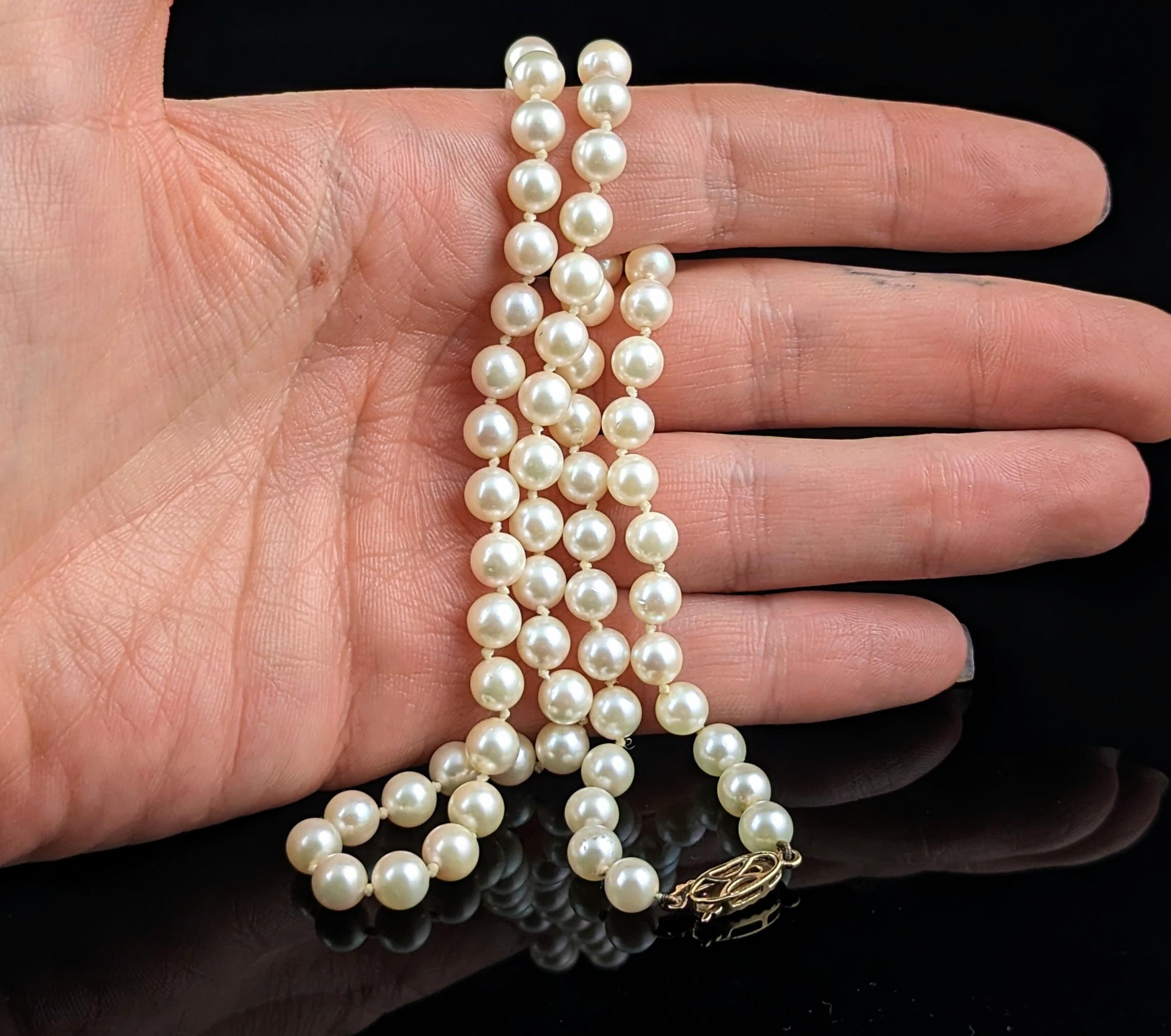 vintage ciro pearl necklace