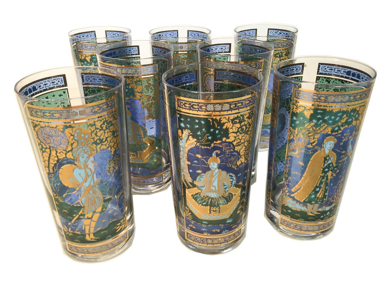 Vintage Culver, Highball Glasses in 