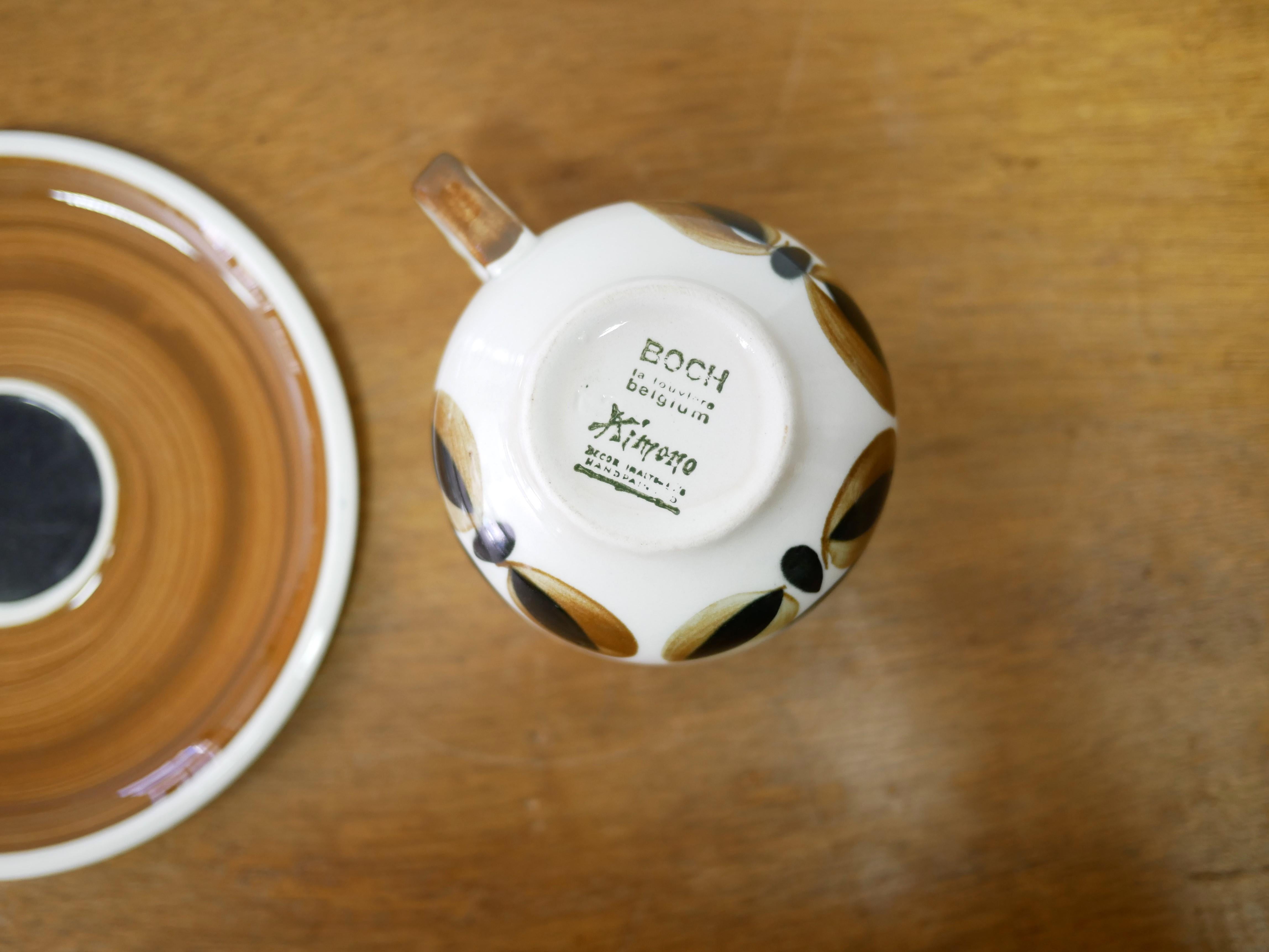 Taza y platillo de café/té, modelo 