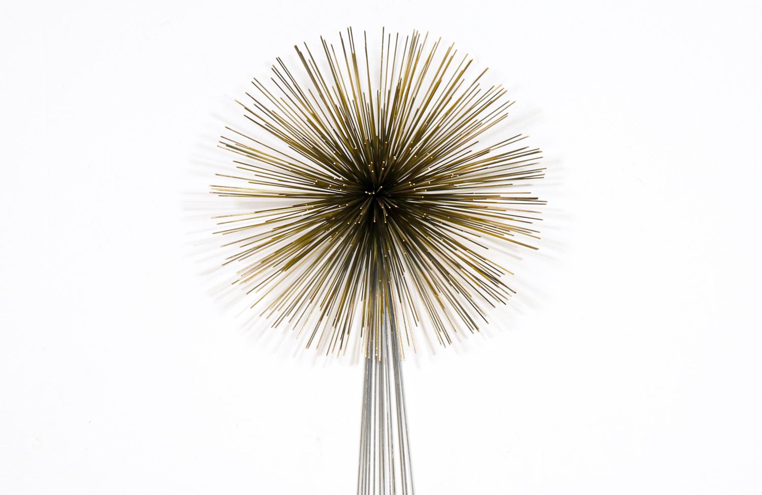 Wand-Sprühskulptur aus Messing und Stahl mit Sprühmotiv von Curtis Jere für Artisan House (amerikanisch) im Angebot