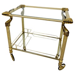 Vintage Curvasa Muebles serving cart. Hollywood Regency Serving trolley. Spain. Vintage Curvasa Muebles serving cart. Hollywood Regency Serving trolley. Spain.