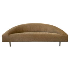 Gebogenes Vintage-Sofa